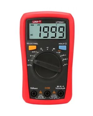 Palm Size Digital Multimeter UNI-T UT33A+ 600V AC/DC – Auto Range