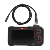 UNI-T UT667-5M 5-meter industrial borescope hardwire extension with 8mm waterproof lens and aviation connector.